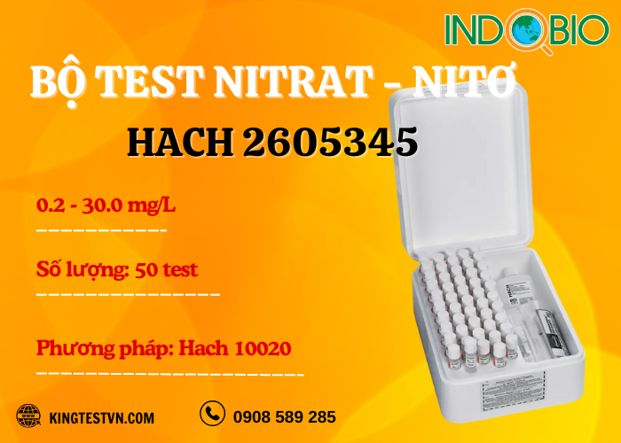 Bộ thuốc thử Nitrat-Nitơ Hach 2605345